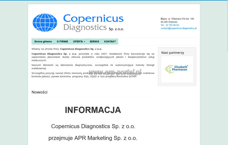 Copernicus Diagnostics Sp. z o.o.