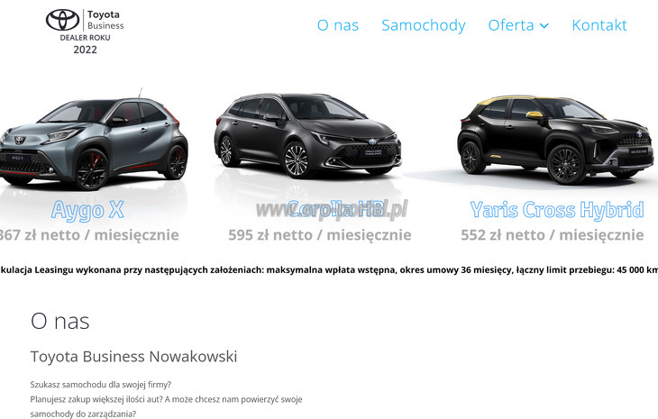 Toyota BusinessPlus Wrocław Bielany